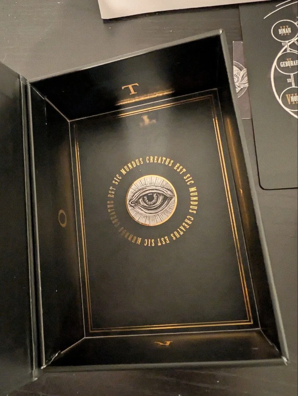 Conjunction Tarot Deck By Ina Auderieth with Signed Numbered Art Book